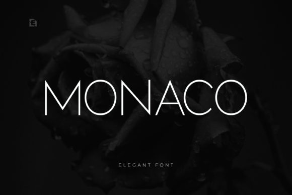Monaco Fuentes Sans Serif Fuente Por Design Stag