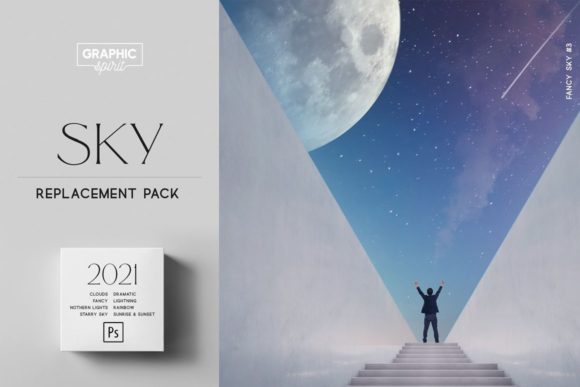 Sky Replacement Pack 2021 Photoshop Graphic Add-ons By Graphic Spirit