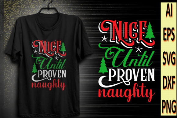 Christmas T-shirt Design Gráfico Plantillas de Impresión Por Design Store