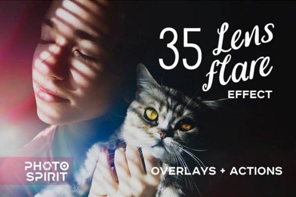 Lens Flare Effect Photoshop Graphic Layer Styles By Graphic Spirit