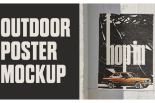 Outdoor Poster Mockup in Adobe Photoshop Classes By jessenyberg