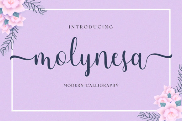 Molynesa Script & Handwritten Font By fanastudio