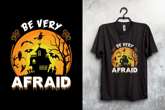 Unique Halloween T-Shirt Graphic Print Templates By AhmedWiki