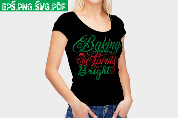 Baking Spirits Bright Afbeelding Afdrukbare Illustraties Door RightDesign