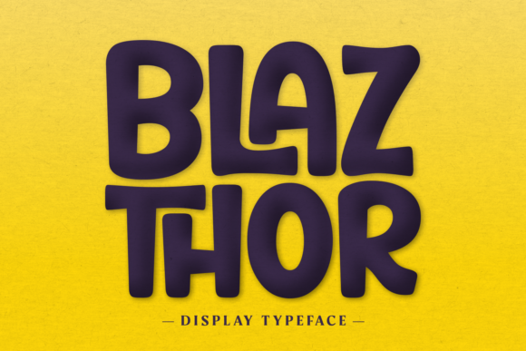 Blaz Thor Display Font By Dito (7NTypes)