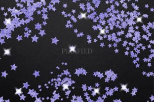 Purple Star Confetti Frames Illustration Illustrations Imprimables Par Pixafied 3