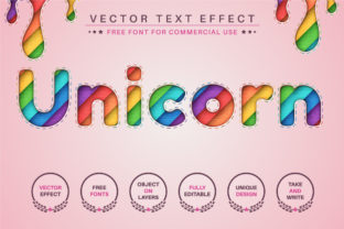 Rainbow Paper - Editable Text Effect Graphic Layer Styles By rwgusev 2