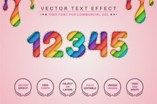 Rainbow Paper - Editable Text Effect Graphic Layer Styles By rwgusev 5