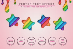Rainbow Paper - Editable Text Effect Graphic Layer Styles By rwgusev 6