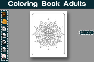 Mandala Coloring Page for Adults Vol 02 Graphic Coloring Pages & Books Adults By Graphic_Creations 2