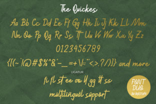 The Quickes Fontes Script Fonte Por RHIDTYPE 5