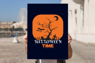 Halloween Time T Shirt Design Illustration Modèles d'Impression Par Designertufazzal 3