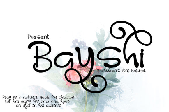 Bayshi Script & Handwritten Font By jehansyah251