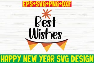 Best Wishes SVG Cut File Graphic Print Templates By thesvgfactory