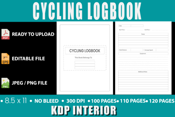 Cycling Logbook Graphic KDP Interiors By My Design Hut