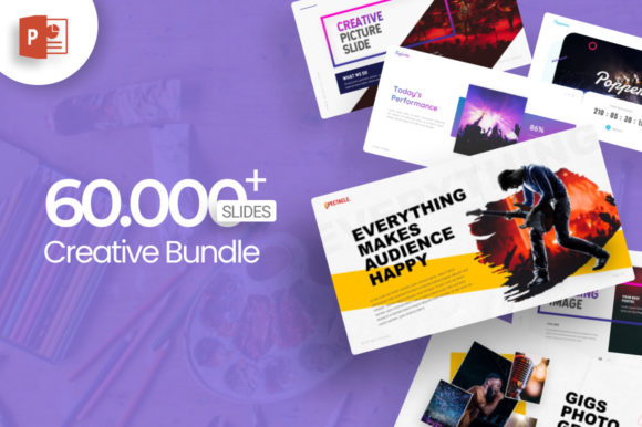 60.000+ Creative (a) Bundle PowerPoint Graphic Presentation Templates By creativeproduction.rrgraph