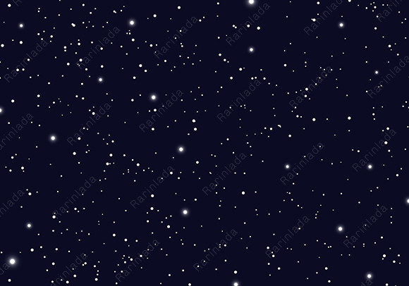 Stars Space Universe Infinity Night Sky Graphic Nature By rarinlada