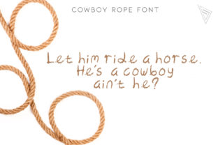 Cowboy Rope Display Font By Senekaligrafi Font 3