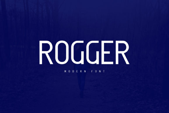 Rogger Font Display Font Di Design Stag