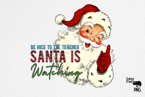Christmas Teacher Sublimation Graphic Crafts By Lazy Cat