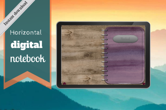 Digital Notebook Graphic Graphic Templates By Shades of Zen
