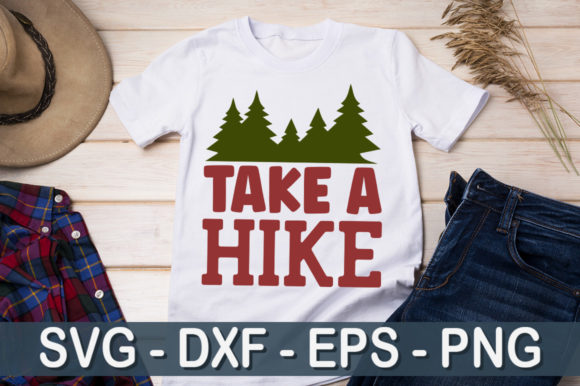 Take a Hike Grafica Design di T-shirt Di Extreme DesignArt