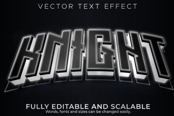 Editable Text Effect Illustrator Effect Gráfico Layer Styles Por NA Creative