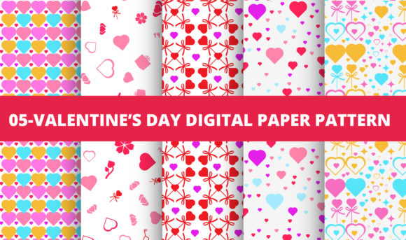 Valentine Graphic Patterns By LaijuAkter