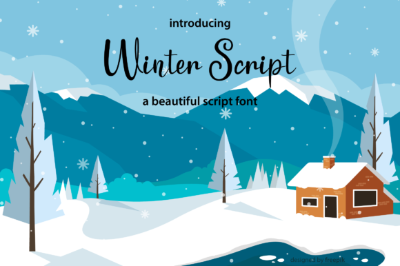 Winter Script Script & Handwritten Font By Pixely Studio