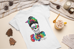 Messy Bun Tie Dye Sublimation Graphic Crafts By Mimi's story 4