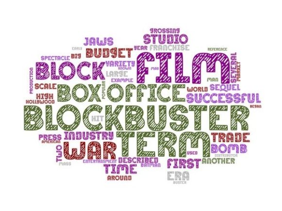 Blockbuster Film Graphic Crafts By laurenejlevinson