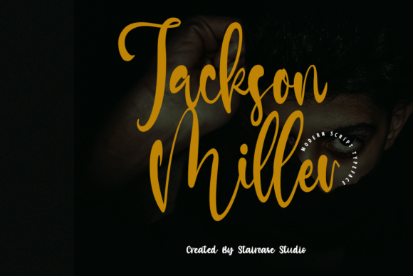 Jackson Miller Script & Handwritten Font By staircasestudio20