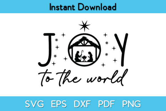 Joy to the World Graphic Crafts By Exclusiveartusa