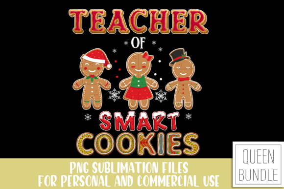 Teacher of Smart Cookies Graphic Print Templates By Queen Bundle