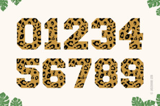 Leopard Color Fonts Font By Jozoor 4