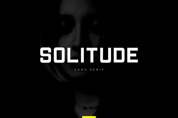 Solitude Sans Serif Font By BeeType