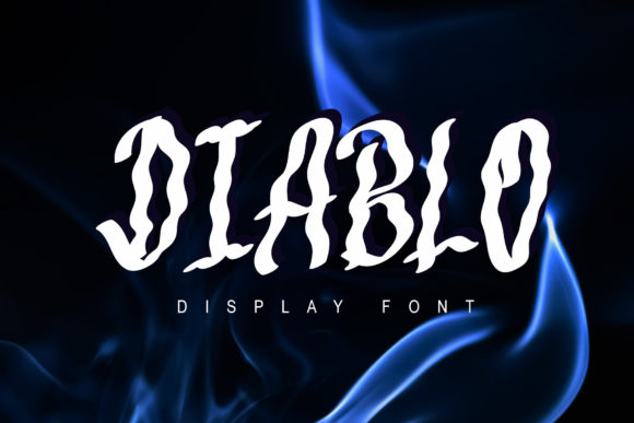 Diablo Display Font By Ansart
