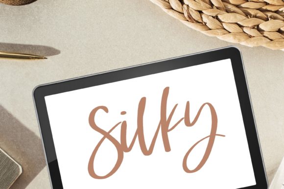 Silky Procreate Brush for Hand Lettering Graphic Brushes By Millie Her Majesty