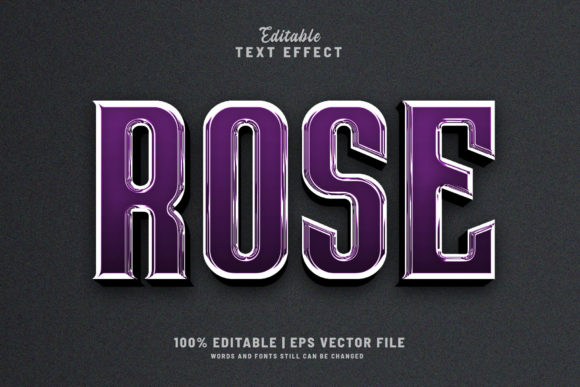 Rose Glass Shiny Editable Text Effect Graphic Layer Styles By mdmijanur0187