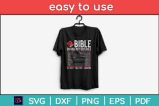 Bible Emergency Numbers Funny Christian Graphic Crafts By designindustry 2
