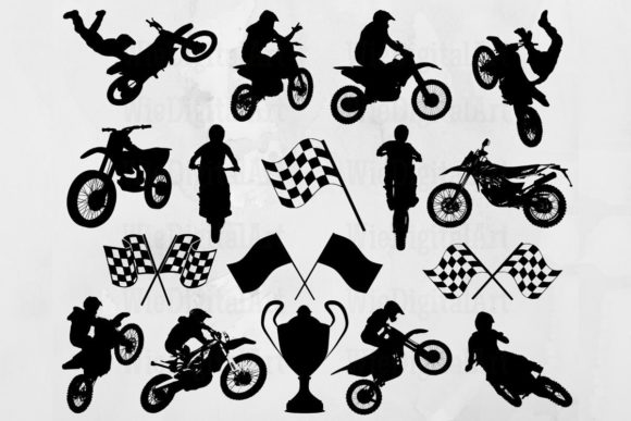 Motocross Graphic Illustrations By WieDigitalArt