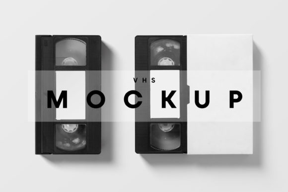 VHS Mockup Graphic Product Mockups By MockupForest