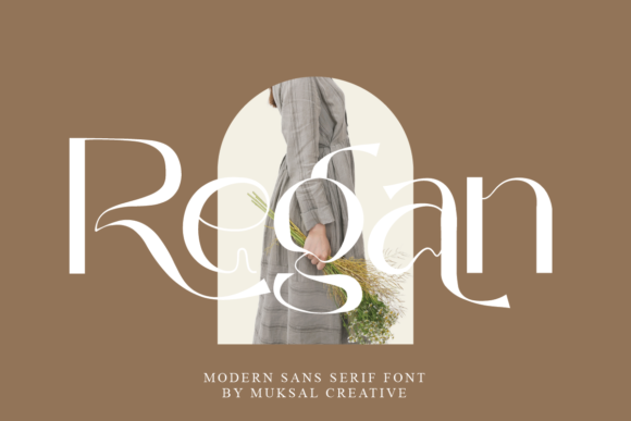 Regan Sans Serif Font By Muksal Creative