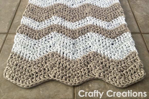 Ripple Rug Graphic Crochet Patterns By Crafty Creations