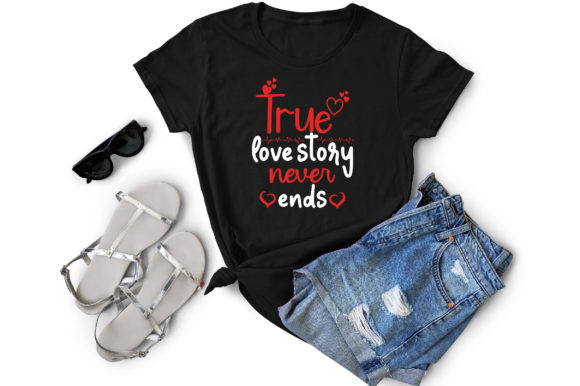 True Story Never Ends Graphic T-shirt Designs By mahbubalamrasel9