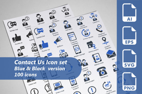 Contact Us Icon Set Gráfico Iconos Por Icon Factory
