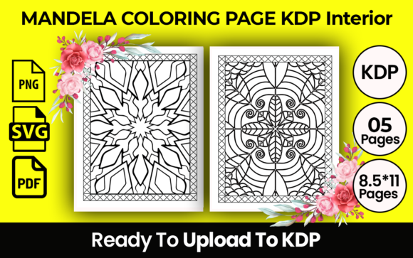 Mandala Coloring Page Grafica Pagine e libri da colorare per adulti Di kdp supervise