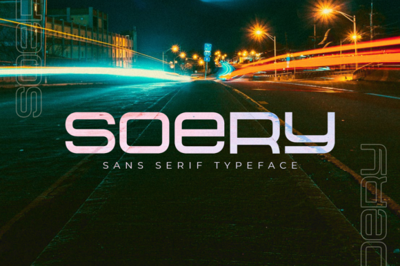 Soery Sans Serif Font By klakonstudio