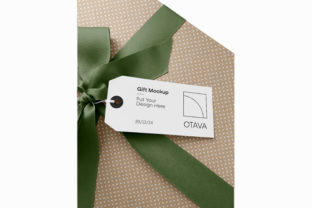 Gift Tag Mockup Graphic Product Mockups By MockupForest 2