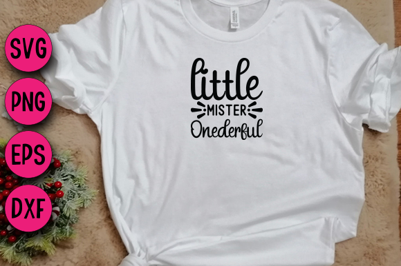 Little Mister Onederful Graphic T-shirt Designs By Nigel Store